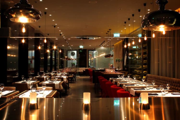 Main Restaurant at night